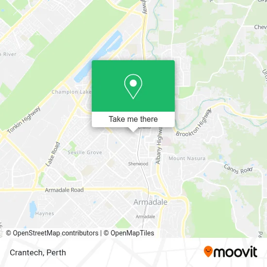 Crantech map