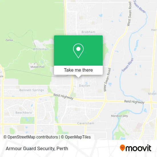 Armour Guard Security map