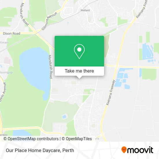 Our Place Home Daycare map