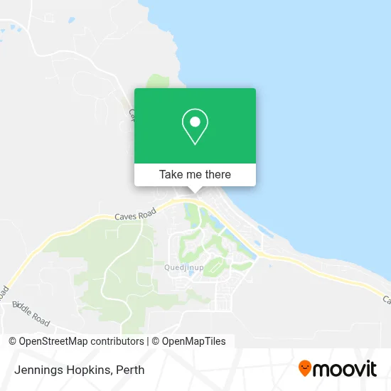 Mapa Jennings Hopkins