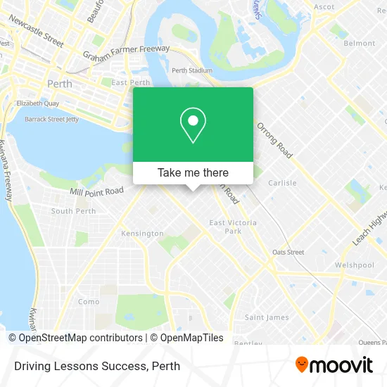 Driving Lessons Success map