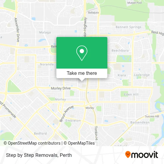 Mapa Step by Step Removals
