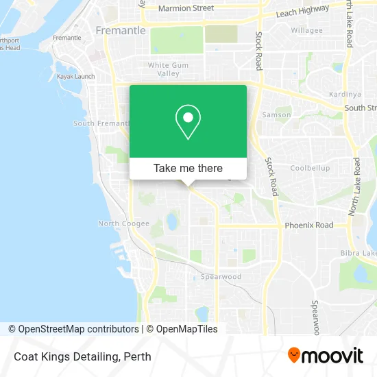 Mapa Coat Kings Detailing