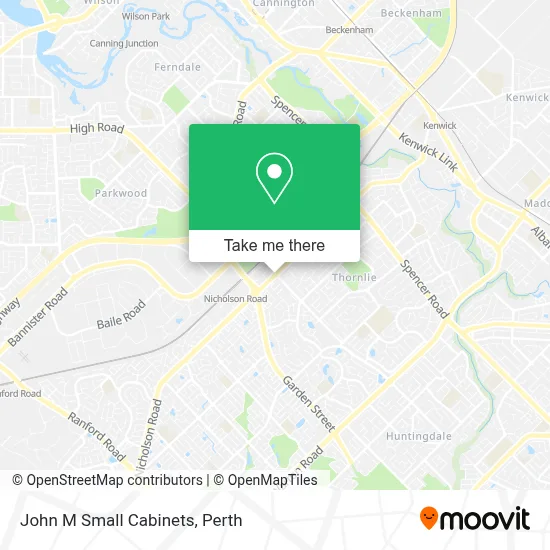 Mapa John M Small Cabinets