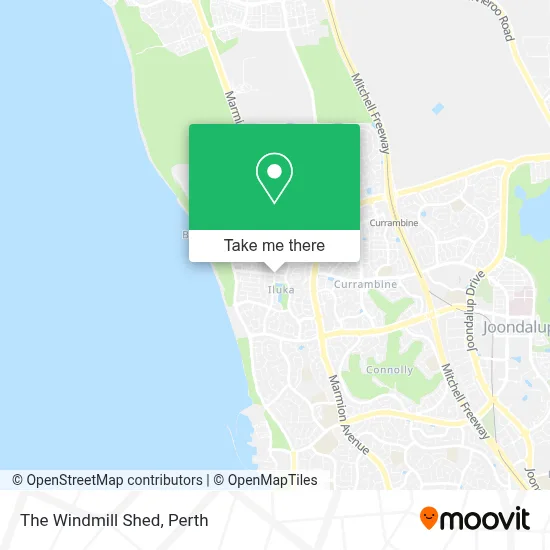 Mapa The Windmill Shed