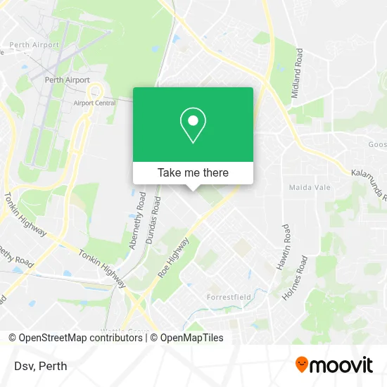 Mapa Dsv