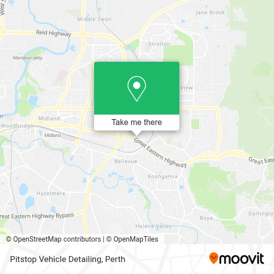 Mapa Pitstop Vehicle Detailing