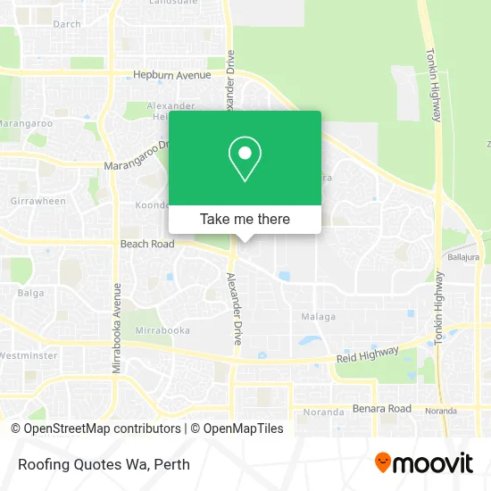 Mapa Roofing Quotes Wa