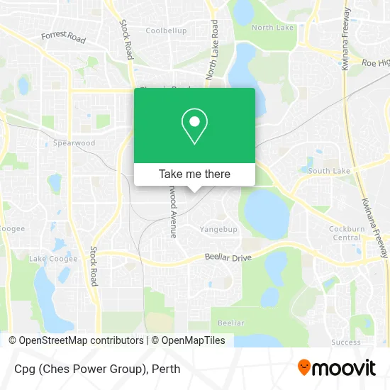 Mapa Cpg (Ches Power Group)