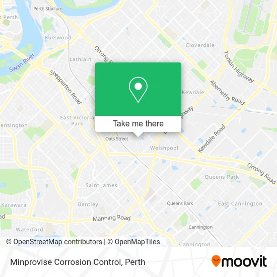 Mapa Minprovise Corrosion Control