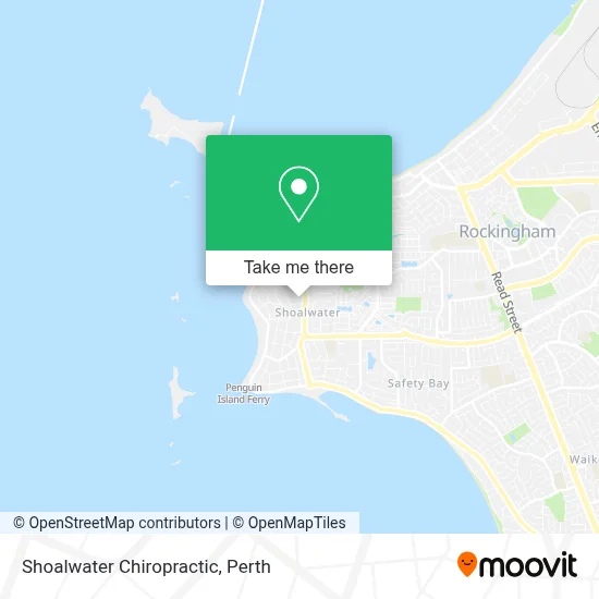 Mapa Shoalwater Chiropractic