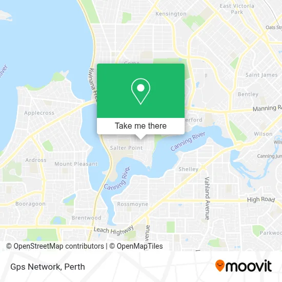 Gps Network map