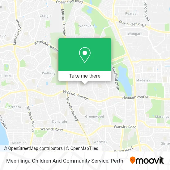 Mapa Meerilinga Children And Community Service