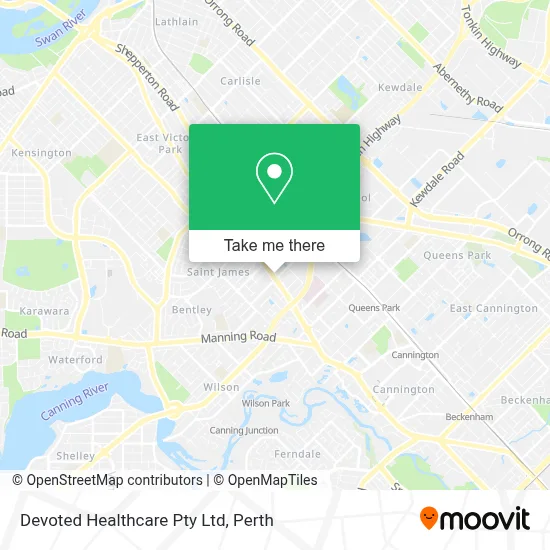Mapa Devoted Healthcare Pty Ltd