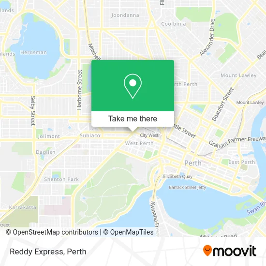 Mapa Reddy Express