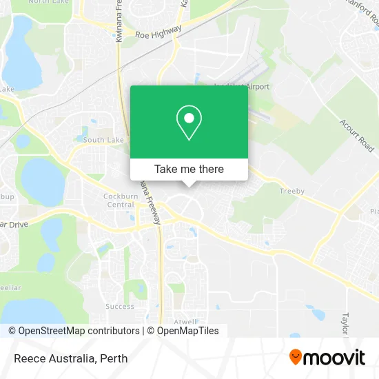 Reece Australia map