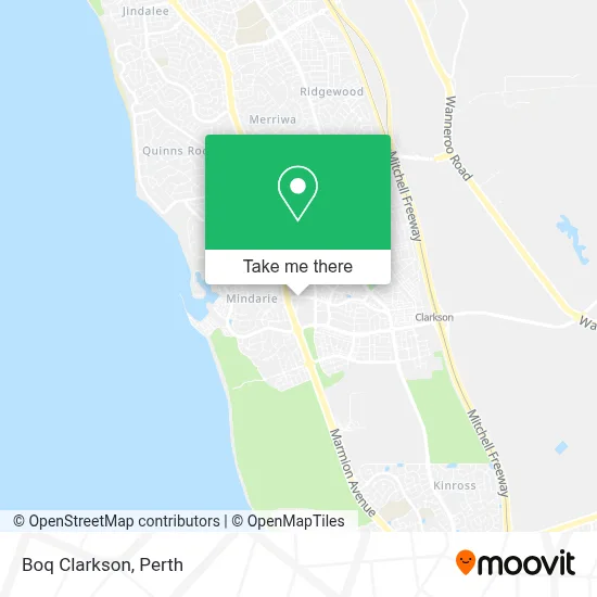 Mapa Boq Clarkson