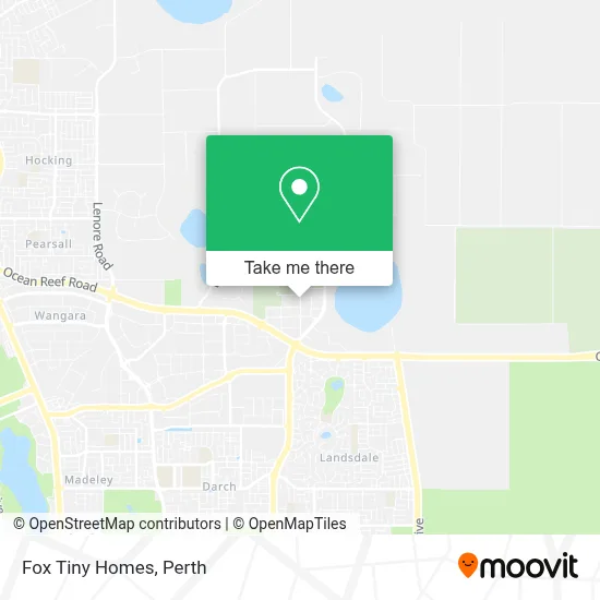 Mapa Fox Tiny Homes