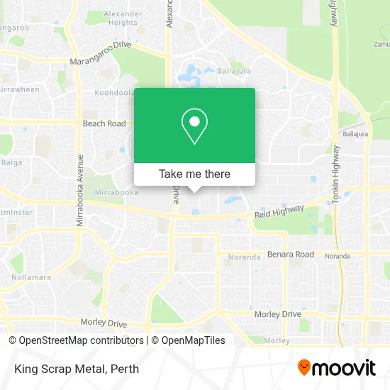 Mapa King Scrap Metal