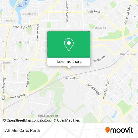 Mapa Ah Mei Cafe