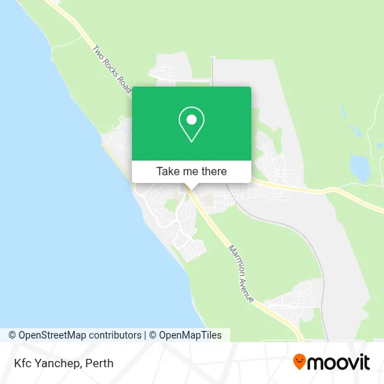 Mapa Kfc Yanchep