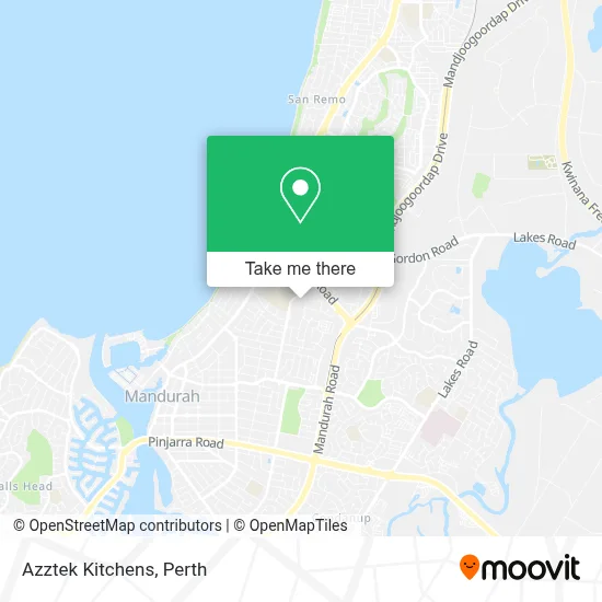 Azztek Kitchens map