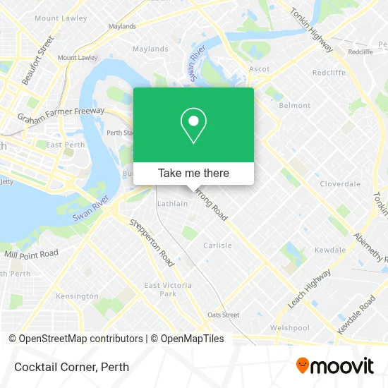 Cocktail Corner map