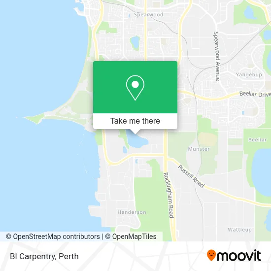 Bl Carpentry map