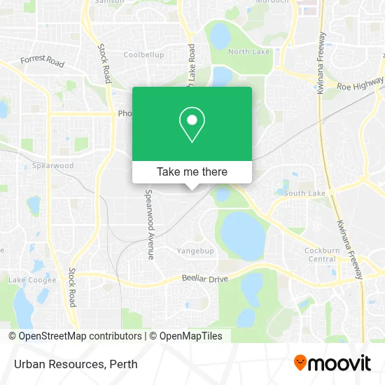 Mapa Urban Resources