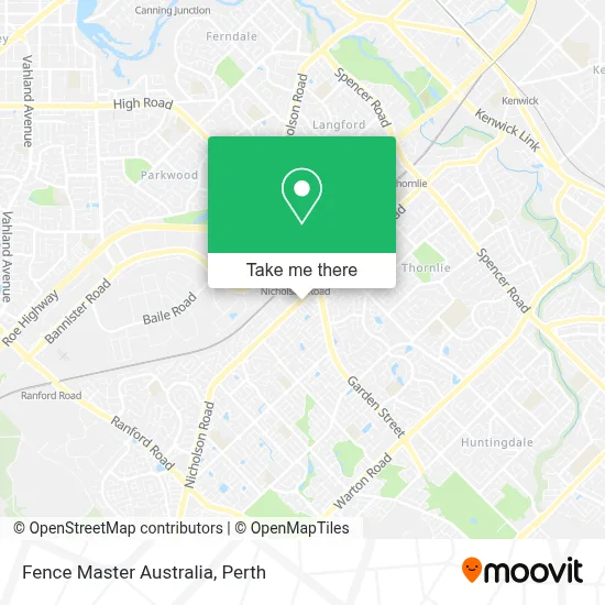 Mapa Fence Master Australia