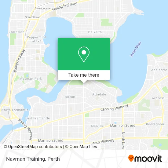 Navman Training map