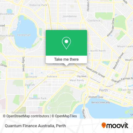 Mapa Quantum Finance Australia