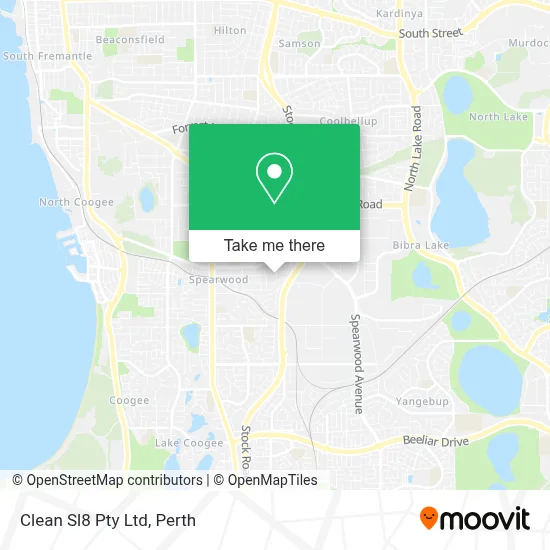 Clean Sl8 Pty Ltd map