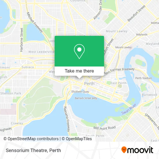 Mapa Sensorium Theatre
