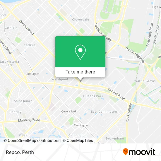 Repco map
