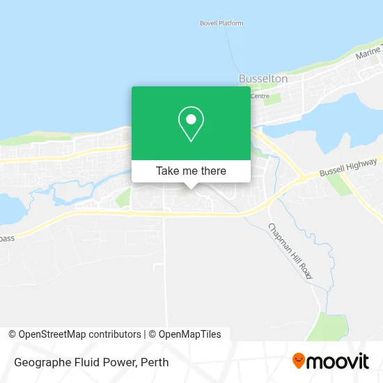 Mapa Geographe Fluid Power
