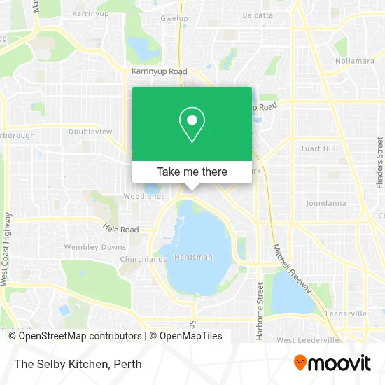 Mapa The Selby Kitchen
