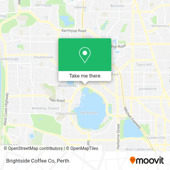 Mapa Brightside Coffee Co