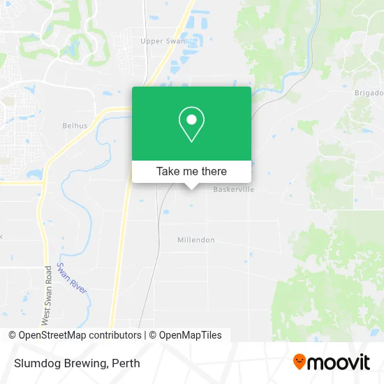 Mapa Slumdog Brewing