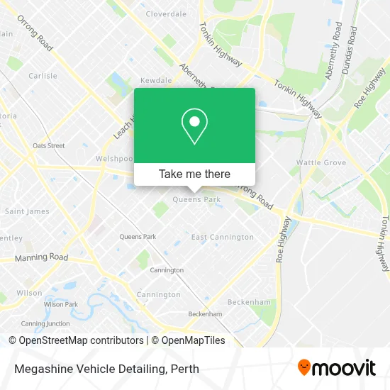 Mapa Megashine Vehicle Detailing