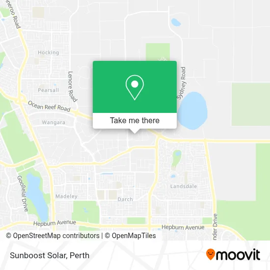 Mapa Sunboost Solar