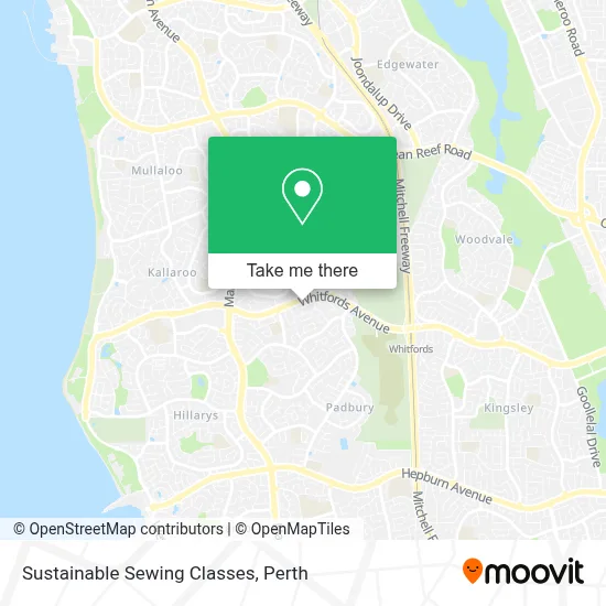 Mapa Sustainable Sewing Classes