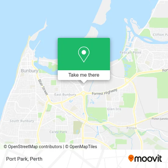 Mapa Port Park