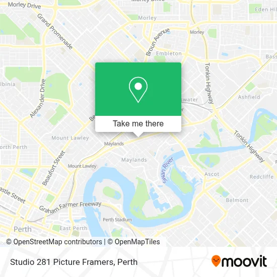 Mapa Studio 281 Picture Framers
