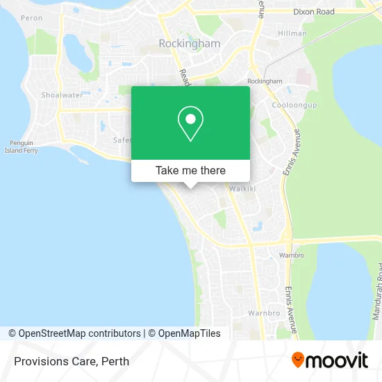 Mapa Provisions Care