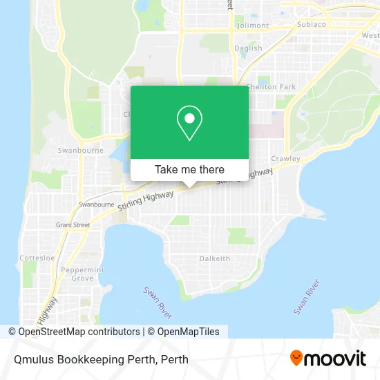 Mapa Qmulus Bookkeeping Perth