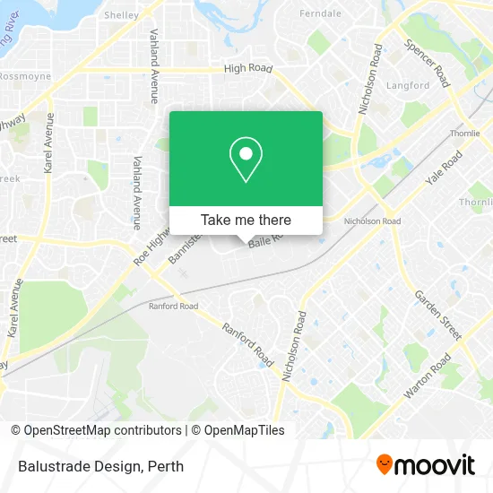 Balustrade Design map