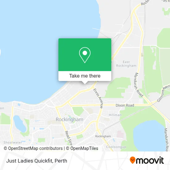 Mapa Just Ladies Quickfit
