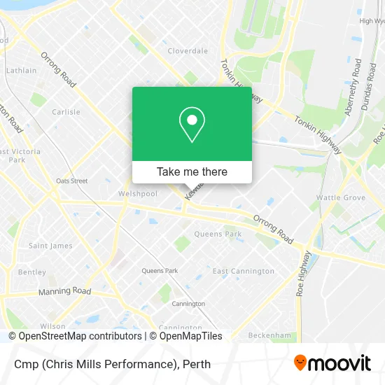 Mapa Cmp (Chris Mills Performance)