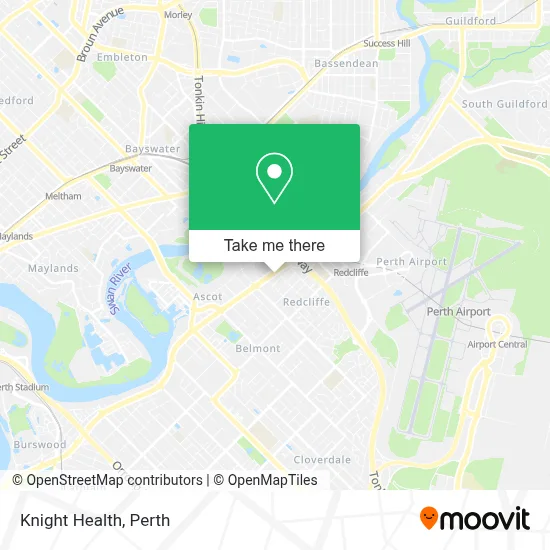 Mapa Knight Health
